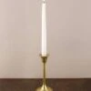 Taper Candlestick Gold 7in