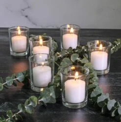 Eastland Votive Candle Holder Set Of 72 -Candle Decorations clearvotiveholders