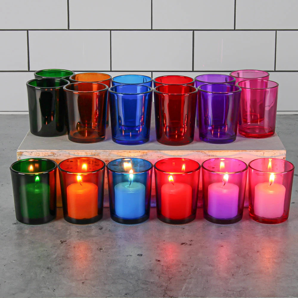 Eastland Votive Holder Assorted Colors Set Of 12 5 Eastland Votive Holder Assorted Colors Set Of 12 - Image 3