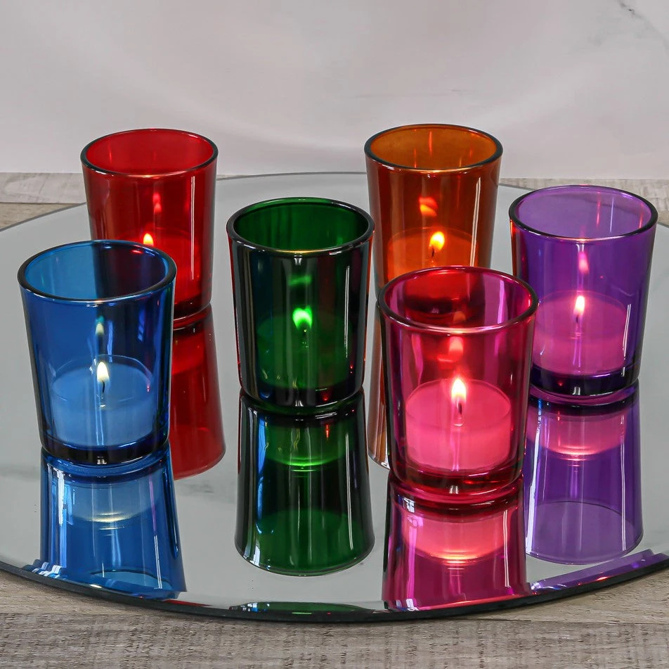 Eastland Votive Holder Assorted Colors Set Of 12 4 Eastland Votive Holder Assorted Colors Set Of 12 - Image 2