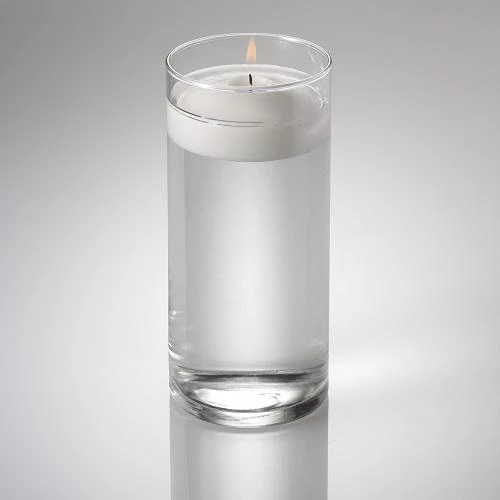 Eastland Cylinder Floating Candle Holder 3.25"x7.5" Set Of 12 4 Eastland Cylinder Floating Candle Holder 3.25"x7.5" Set Of 12 - Image 2