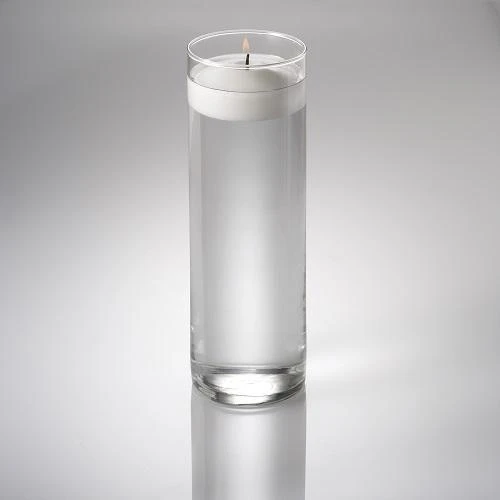 Eastland Cylinder Floating Candle Holder 3.25"x10.5" Set Of 12 4 Eastland Cylinder Floating Candle Holder 3.25"x10.5" Set Of 12 - Image 2