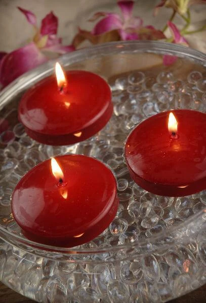 12 Red 3" Floating Candles 3 12 Red 3" Floating Candles