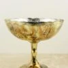 Desiray Glass Compote 7" X 8" Gold 2 Desiray Glass Compote 7" X 8" Gold -Candle Decorations glass compote desiray 8x7in gold 2