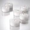 Richland Clear Cup Tealight Candles White Citronella Scented Set Of 50