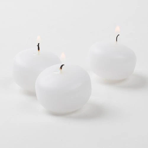 Richland Floating Candles 1.5" White Set Of 480 3 Richland Floating Candles 1.5" White Set Of 480