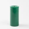 Richland Pillar Candles 3"x6" Dark Green Set Of 24 -Candle Decorations mg 1166 3
