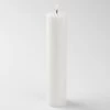 Richland Pillar Candle 2"x9" White Set Of 40 1 Richland Pillar Candle 2"x9" White Set Of 40 -Candle Decorations mg 1331 1 1 1