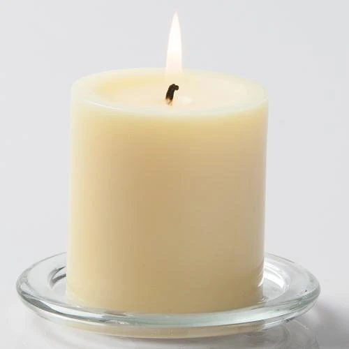 Richland Pillar Candles 3"x3" Ivory Set Of 48 3 Richland Pillar Candles 3"x3" Ivory Set Of 48