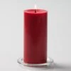 Richland Pillar Candles 3"x6" Red Set Of 12 1 Richland Pillar Candles 3"x6" Red Set Of 12 -Candle Decorations mg 1872 1 1