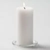 Richland Pillar Candles 3"x6" White Set Of 12 1 Richland Pillar Candles 3"x6" White Set Of 12 -Candle Decorations mg 1874 1 1