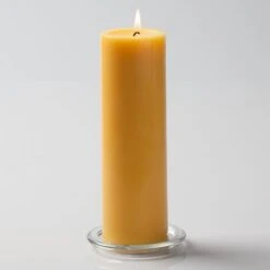 Richland Pillar Candles 3"x9" Yellow Set Of 24