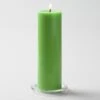 Richland Pillar Candles 3"x9" Green Set Of 12 1 Richland Pillar Candles 3"x9" Green Set Of 12 -Candle Decorations mg 1887 1 1