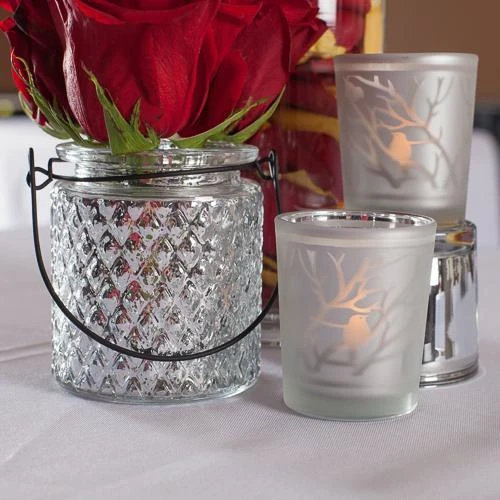 Eastland Hanging Mercury Patterned Holder 3.5" Set Of 12 7 Eastland Hanging Mercury Patterned Holder 3.5" Set Of 12 - Image 5