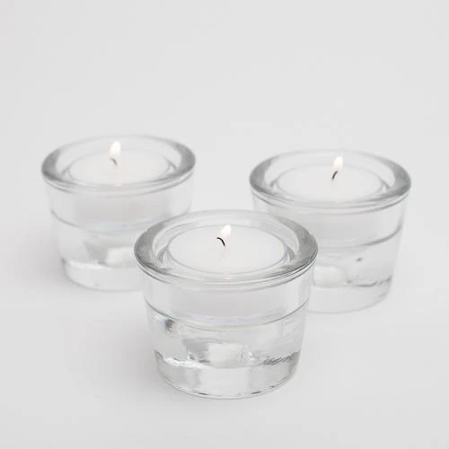 Richland Multi-Use Tealight And Taper Holder Clear Set Of 12 3 Richland Multi-Use Tealight And Taper Holder Clear Set Of 12