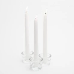 Richland Multi-Use Tealight And Taper Holder Clear Set Of 72 -Candle Decorations mg 3557 2 1