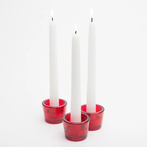 Richland Multi-Use Tealight And Taper Holder Red Set Of 72 4 Richland Multi-Use Tealight And Taper Holder Red Set Of 72 - Image 2
