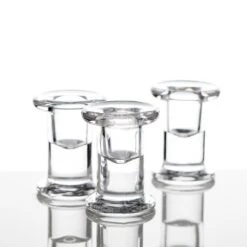 Richland Simple Glass Taper Candle Holder Set Of 72