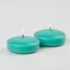 Richland Floating Candles 3" Aqua Green Set Of 12 -Candle Decorations mg 8842