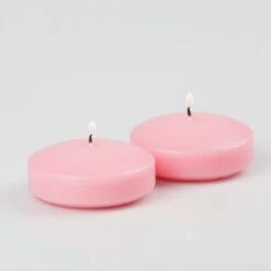 Richland Floating Candles 3" Pink Set Of 72