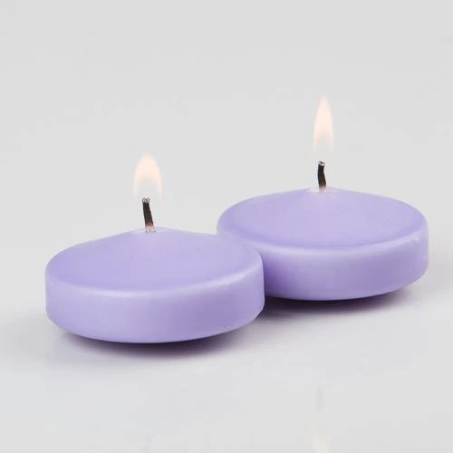Richland Floating Candles 3" Lavender Set Of 12 3 Richland Floating Candles 3" Lavender Set Of 12