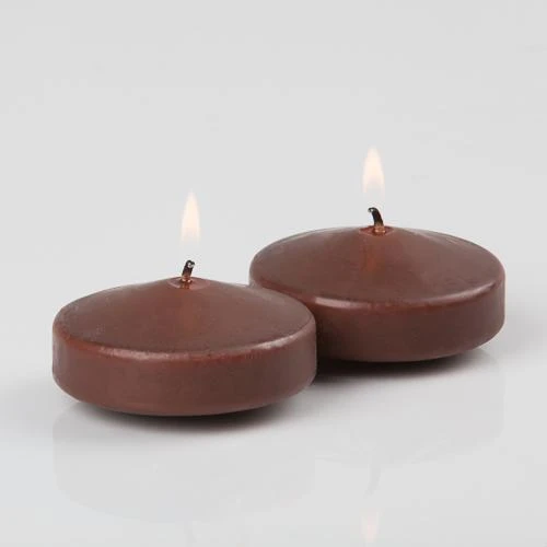 Richland Floating Candles 3" Brown Set Of 72 3 Richland Floating Candles 3" Brown Set Of 72
