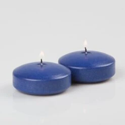 Richland Floating Candles 3" Navy Blue Set Of 12