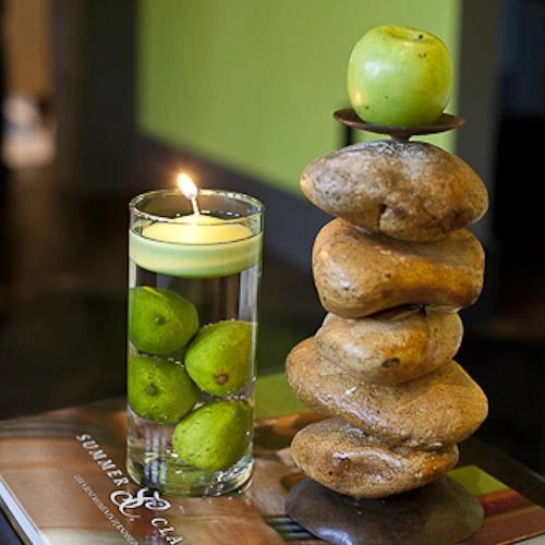 Richland Floating Candles 3" Green Set Of 96 4 Richland Floating Candles 3" Green Set Of 96 - Image 2