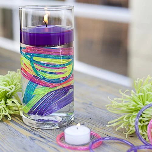 Richland Floating Candles 3" Purple Set Of 24 4 Richland Floating Candles 3" Purple Set Of 24 - Image 2