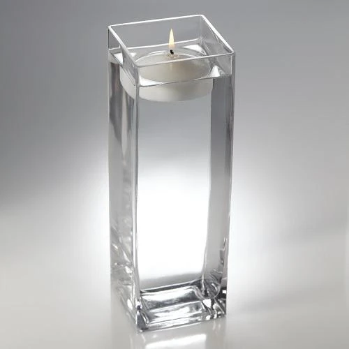 Eastland Square Floating Candle Holder 12" Set Of 6 4 Eastland Square Floating Candle Holder 12" Set Of 6 - Image 2