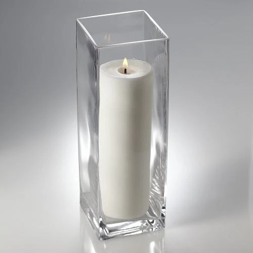 Eastland Square Pillar Candle Holder 12" Set Of 6 4 Eastland Square Pillar Candle Holder 12" Set Of 6 - Image 2