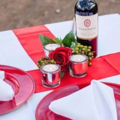 Eastland Chunky Votive Holder Mirrored Set Of 12 -Candle Decorations redbeadcharger c597d975 049b 4c1c bddc bcbd5c42cf03