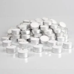 Richland Extended Burn Tealight Candles White Unscented Set Of 400