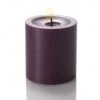 Richland Pillar Candles 3"x3" Purple Set Of 48 -Candle Decorations t 155 white