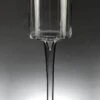 Cylinder Pedestal Vase Thick Glass 24 Inch -Candle Decorations tall pedestal cylinder glass vase 3