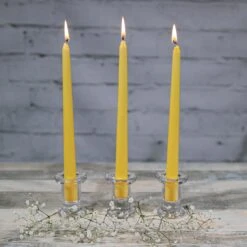 Richland Simple Glass Taper Candle Holder Set Of 72 -Candle Decorations tapers3 4ed7041b be32 4325 96dc a129cb0123e2
