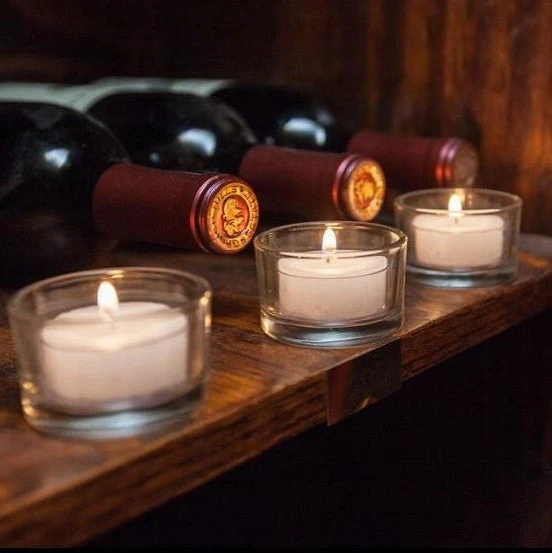 Richland Clear Cup Tealight Candles White Unscented Set Of 500 5 Richland Clear Cup Tealight Candles White Unscented Set Of 500 - Image 3